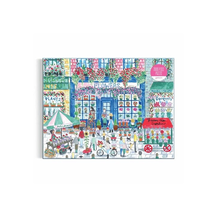 Galison Puzzle Květinový dům 2000 dílků