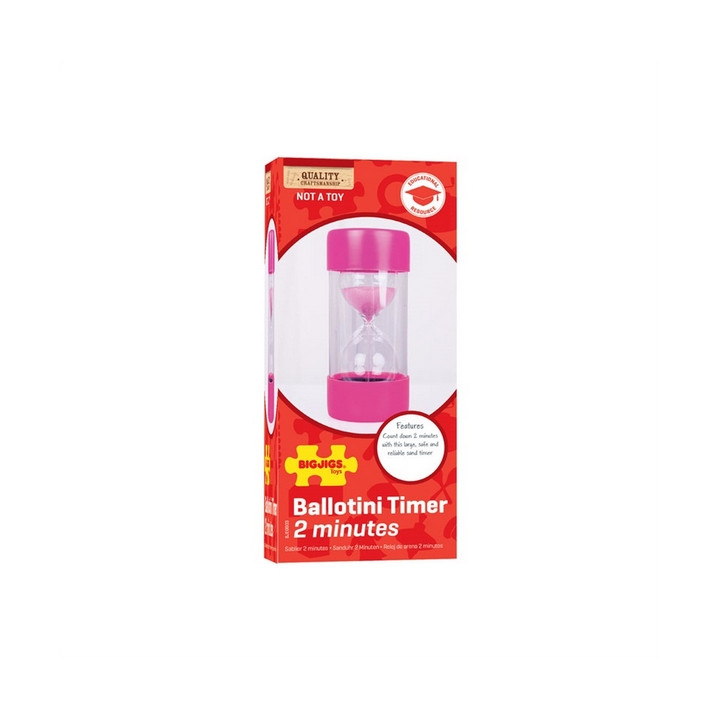 Bigjigs Toys přesýpací hodiny 2 minuty