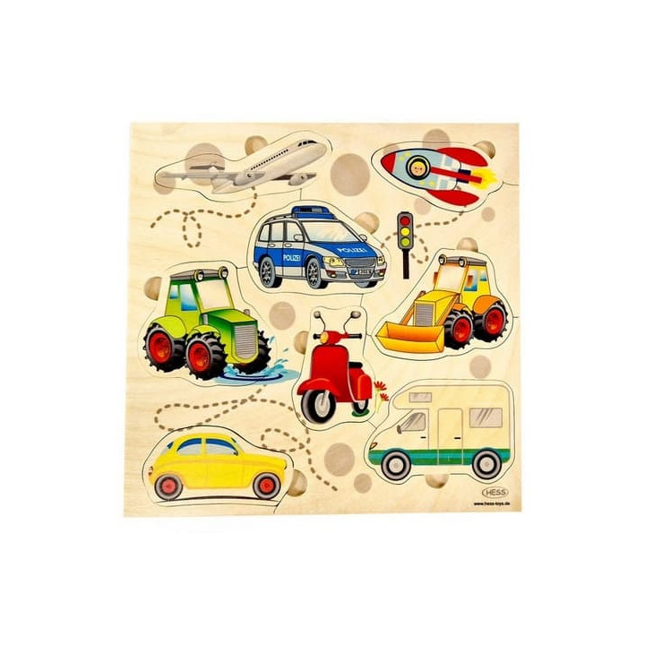 Hess Vkládací puzzle Vozidla