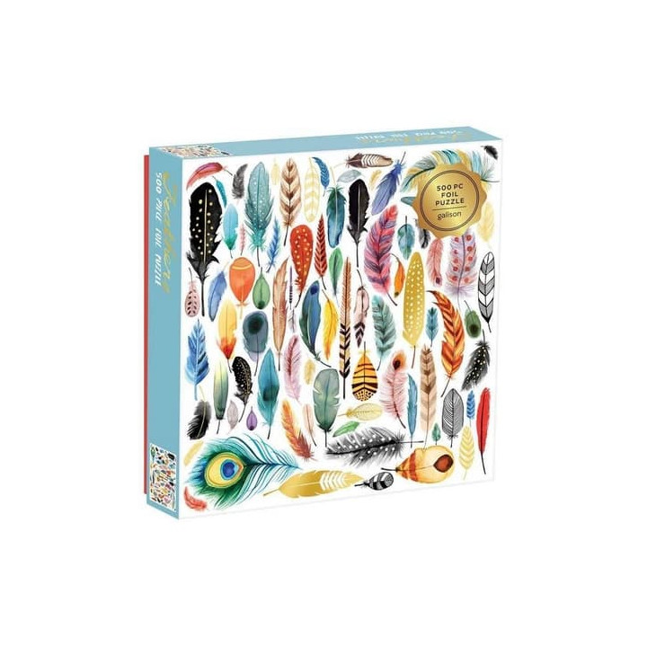 Galison Puzzle Peříčka 500 dílků