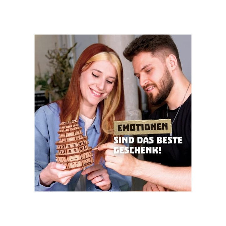 EscapeWelt Dřevěný hlavolam Quest Tower
