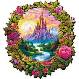 EscapeWelt Dřevěné puzzle Kouzelný les 200 dílků