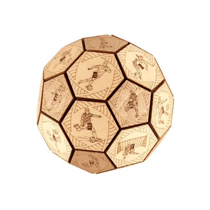 EscapeWelt Dřevěný hlavolam Quest Ball