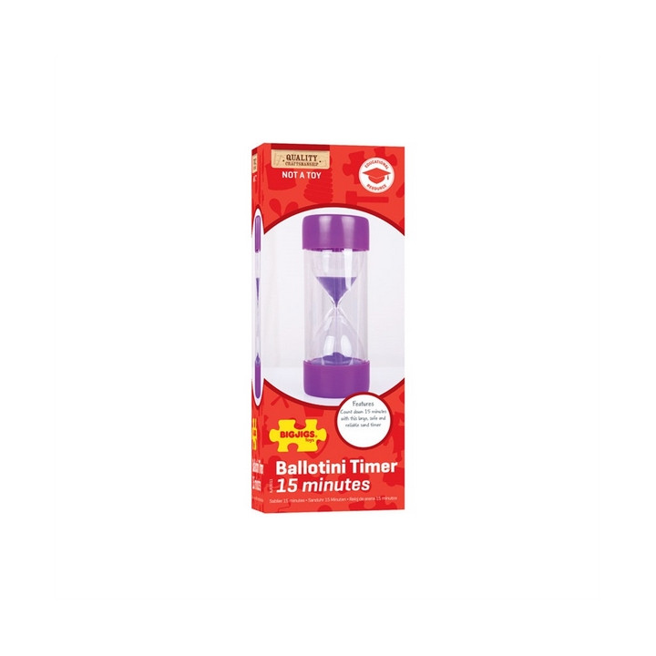 Bigjigs Toys přesýpací hodiny 15 minut