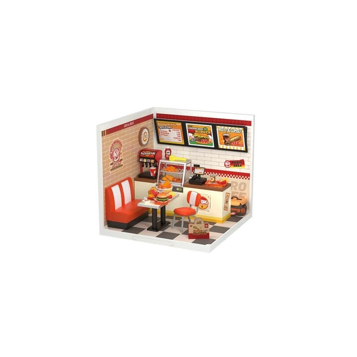 RoboTime Miniatura domečku Restaurace Mňam, mňam burger