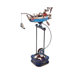 RoboTime 3D mechanická skládačka Rybářská loď s kyvadlem