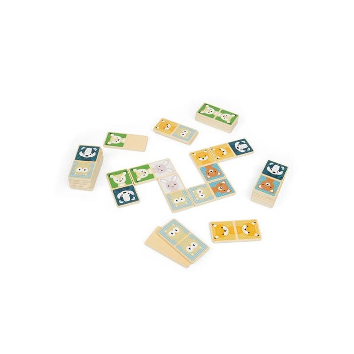 Bigjigs Toys Domino lesní zvířátka