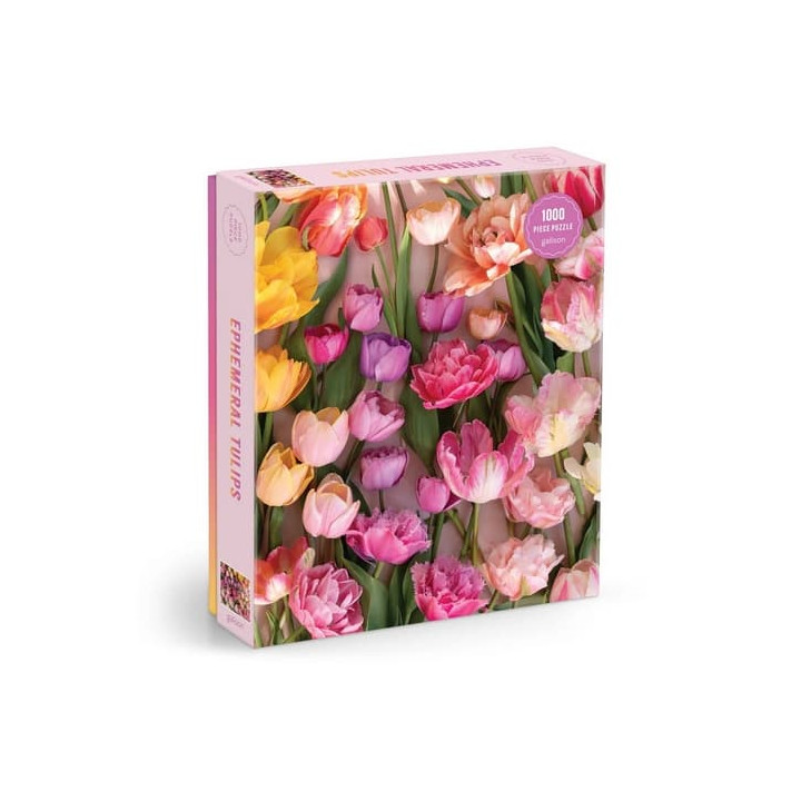 Galison Puzzle Pomíjivé tulipány 1000 dílků