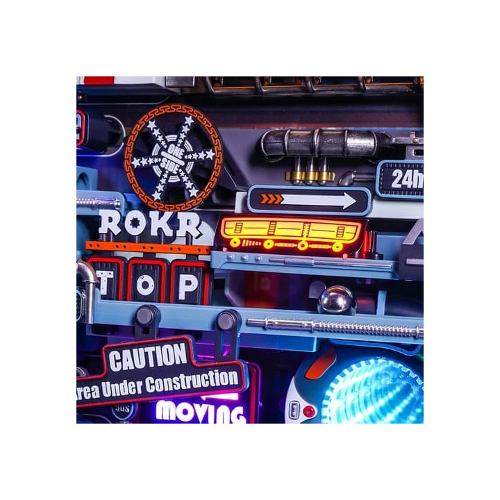 RoboTime 3D mechanická skládačka kuličkové dráhy Město minulosti