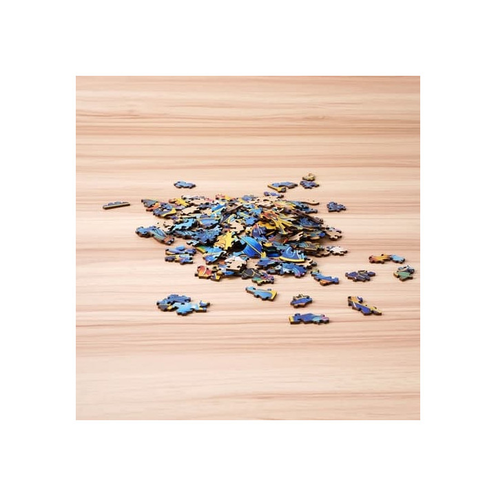 RoboTime Dřevěné puzzle Motýl Morpho Helena