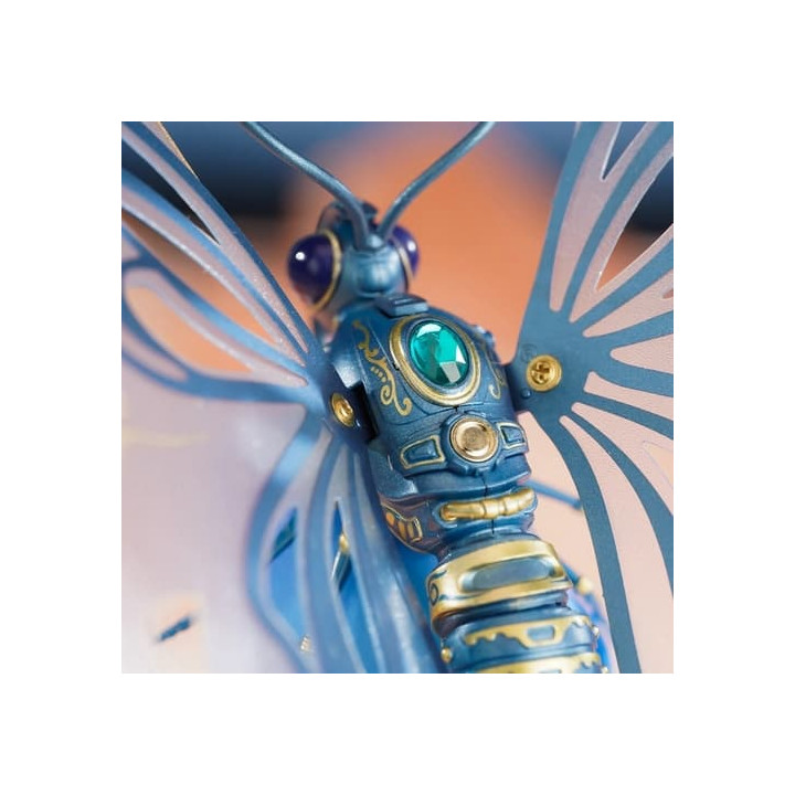 RoboTime 3D mechanická skládačka Modrý motýl