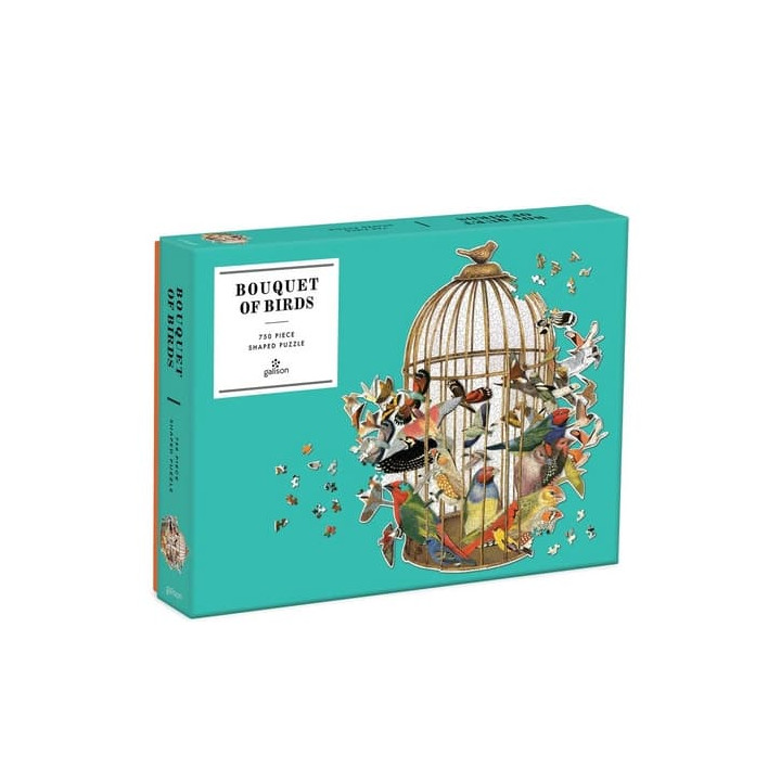 Galison Puzzle Ptačí klec 750 dílků