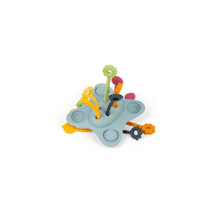 Bigjigs Toys Motorická hračka 3 v 1
