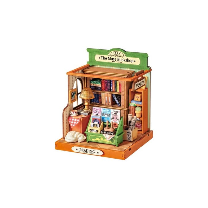 RoboTime Miniatura domečku Knihkupectví
