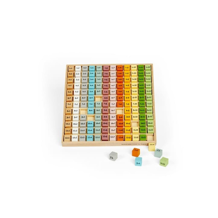Bigjigs Toys Vzdělávací tabulka - násobilka