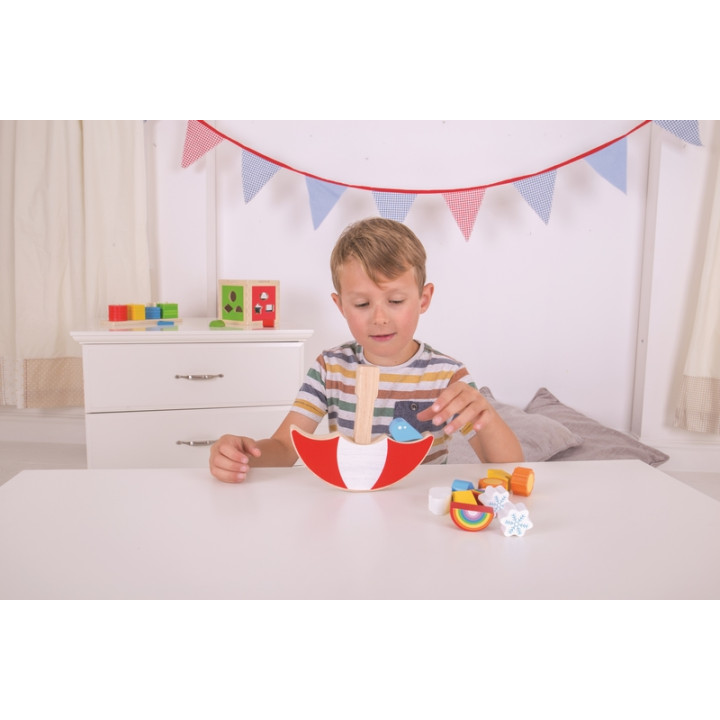 Bigjigs Toys Balanční hra Počasí