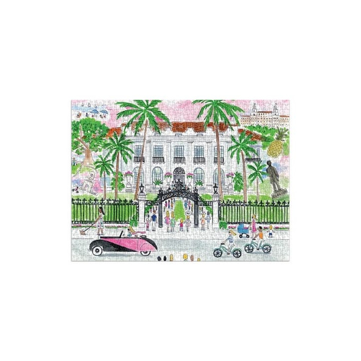 Galison Puzzle Slunečný den v Palm Beach 1000 dílků