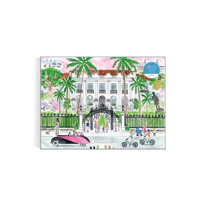 Galison Puzzle Slunečný den v Palm Beach 1000 dílků