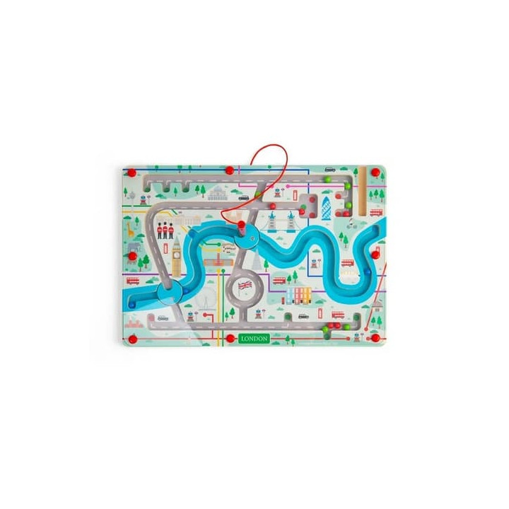Bigjigs Toys Magnetické bludiště Londýn