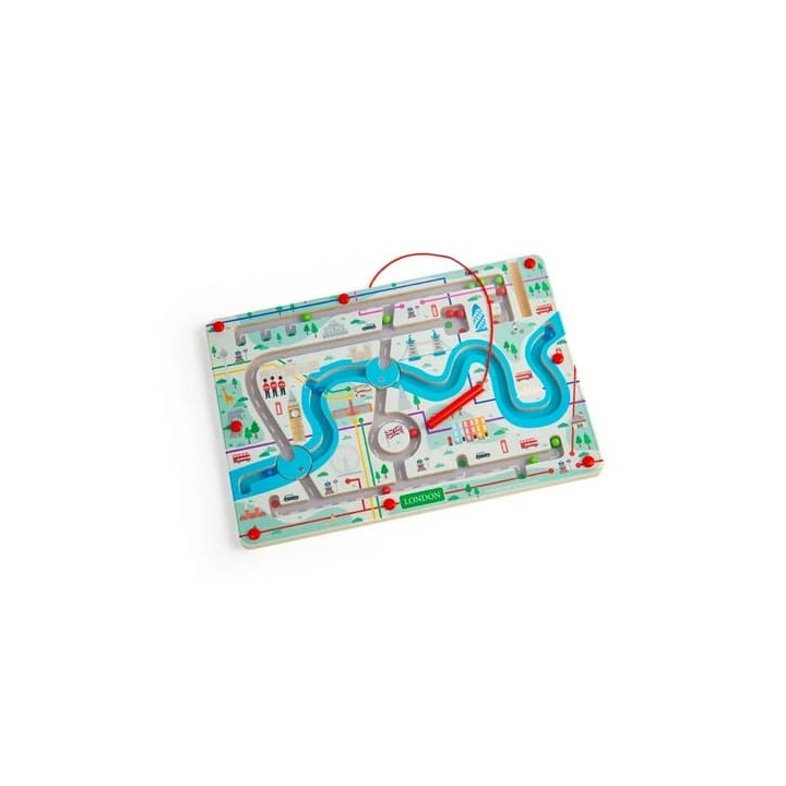 Bigjigs Toys Magnetické bludiště Londýn