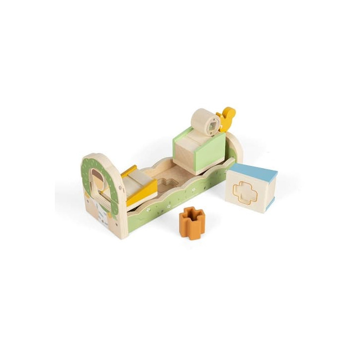 Bigjigs Toys Motorická rampa s veverkou