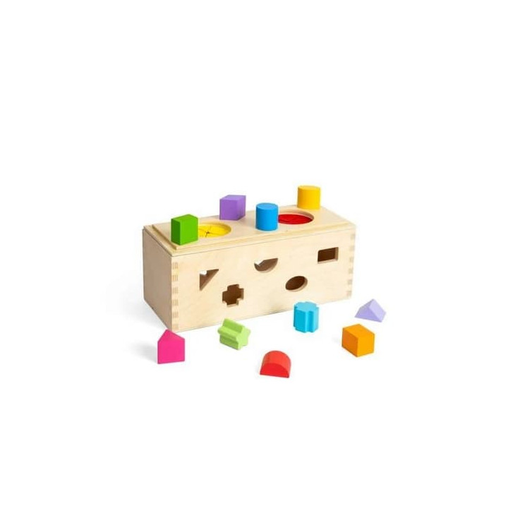 Bigjigs Toys Vkládání a třídění Tajemná krabička