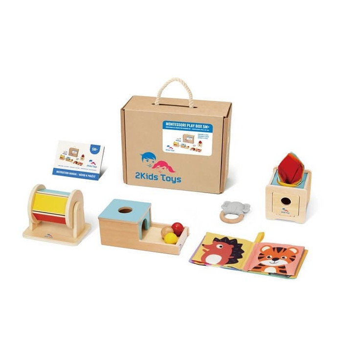 2Kids Toys Montessori set hraček pro nejmenší 5m+