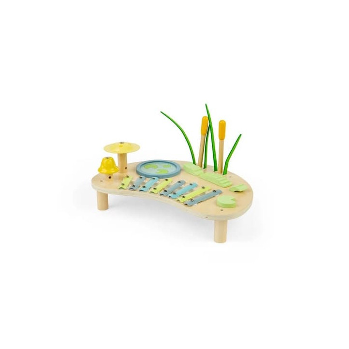 Bigjigs Toys Hudební stoleček Džungle