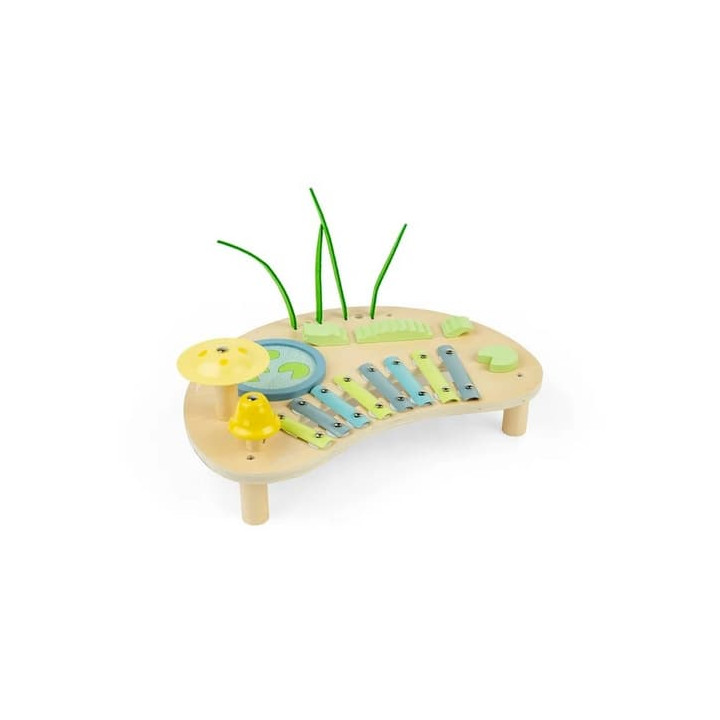 Bigjigs Toys Hudební stoleček Džungle
