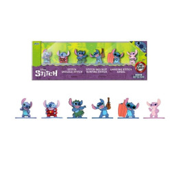 Stitch Kovové sběratelské nanofigurky sada 6 ks