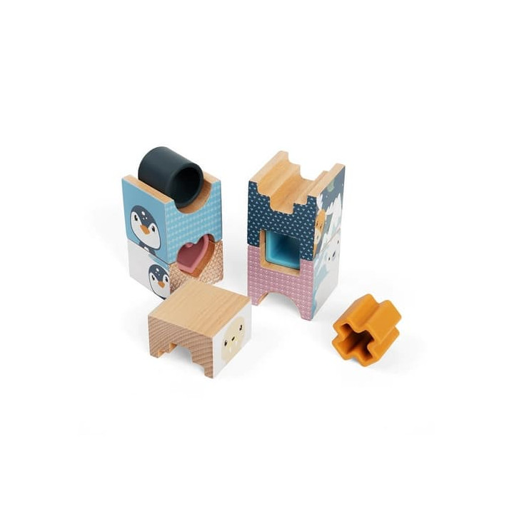 Bigjigs Toys Puzzle Arktická věž