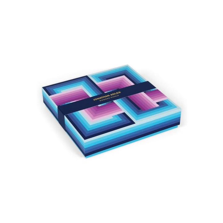 Galison Dřevěné puzzle Jonathan Adler Nekonečno 22 dílků