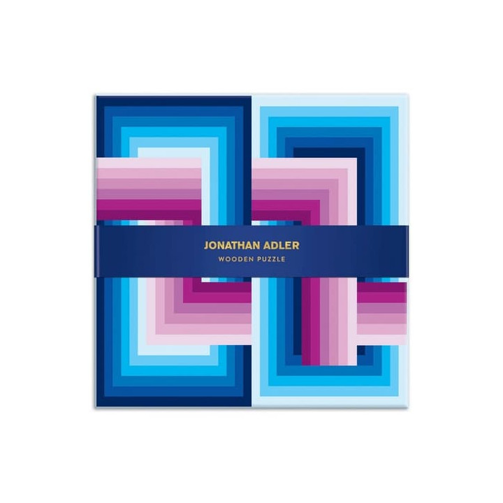 Galison Dřevěné puzzle Jonathan Adler Nekonečno 22 dílků