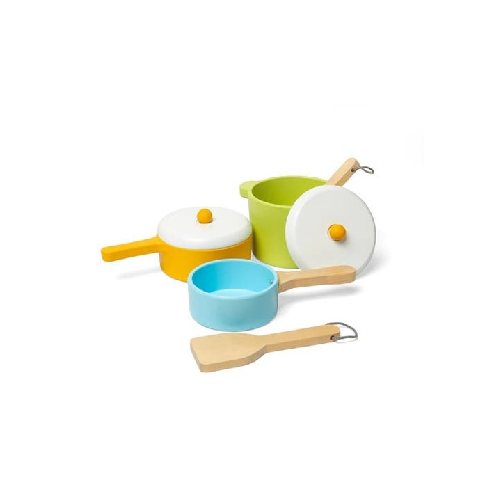 Bigjigs Toys Sada nádobí 7 dílů