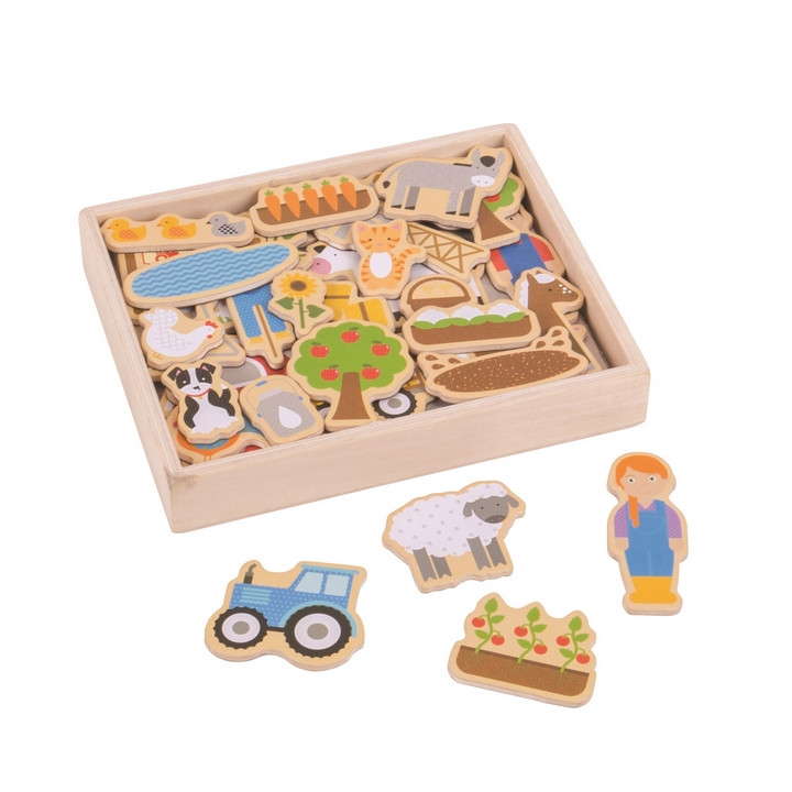 Bigjigs Toys Magnetky farma