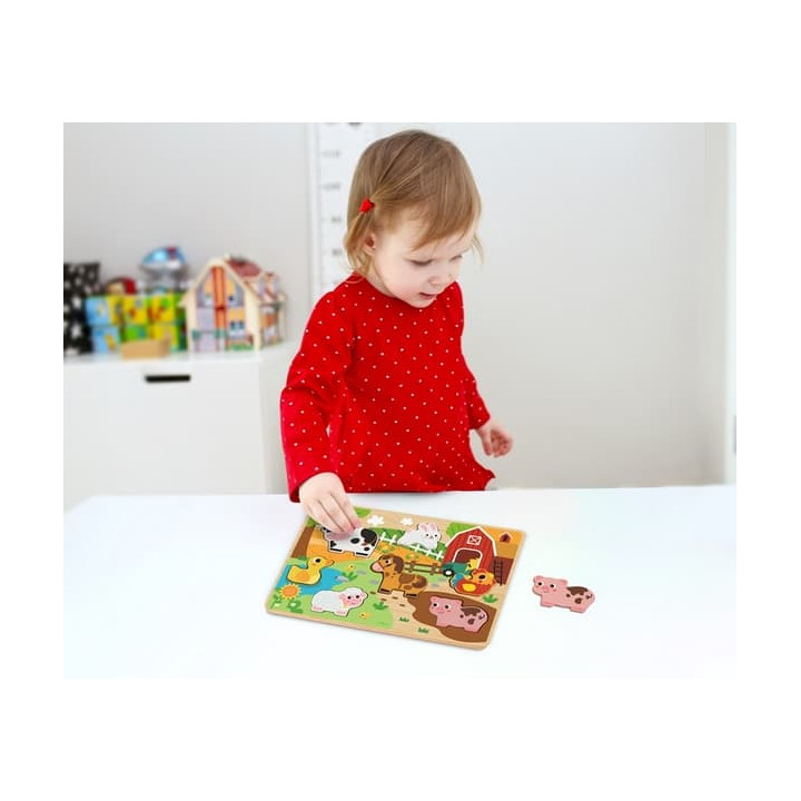 2Kids Toys Vkládací puzzle Farma