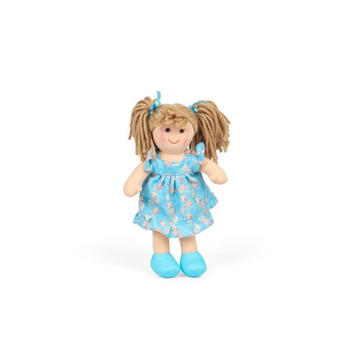 Bigjigs Toys Látková panenka Maisie - malá 25 cm