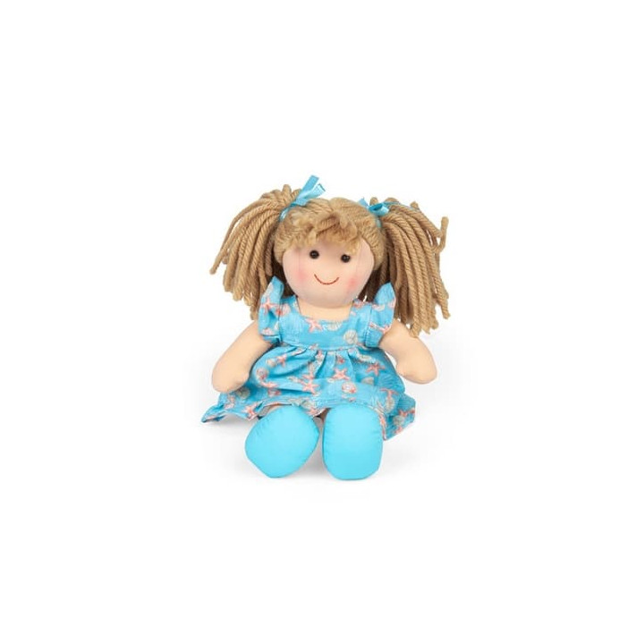 Bigjigs Toys Látková panenka Maisie - malá 25 cm