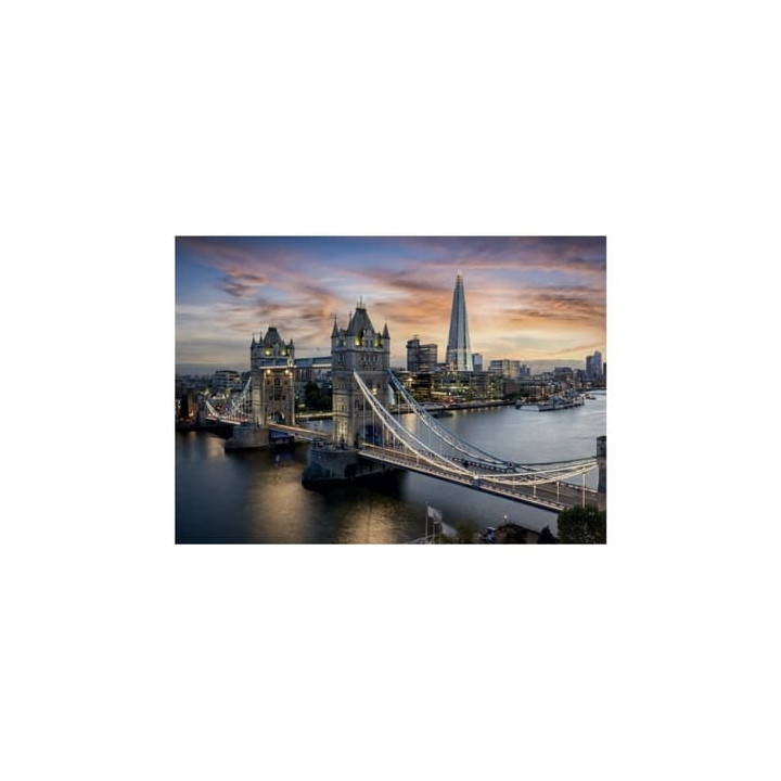 Puzzle 1000 neon Soumrak nad Tower Bridge
