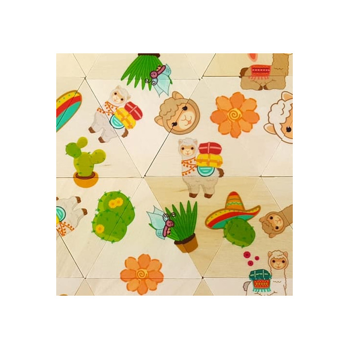Hess Puzzle mozaika Lama 24 dílků
