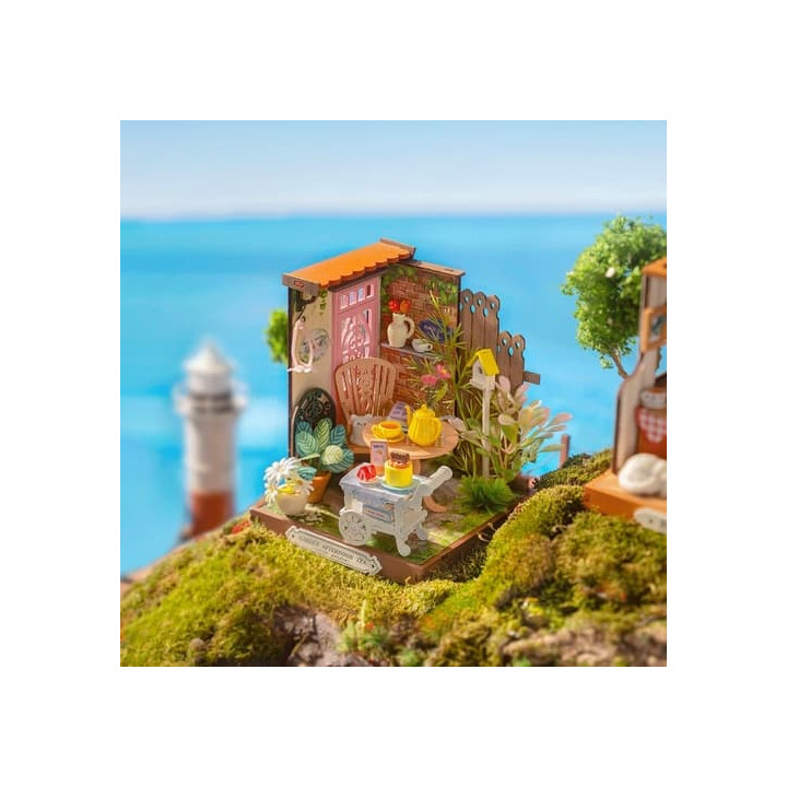 RoboTime Miniatura domečku Zahradní čajový koutek