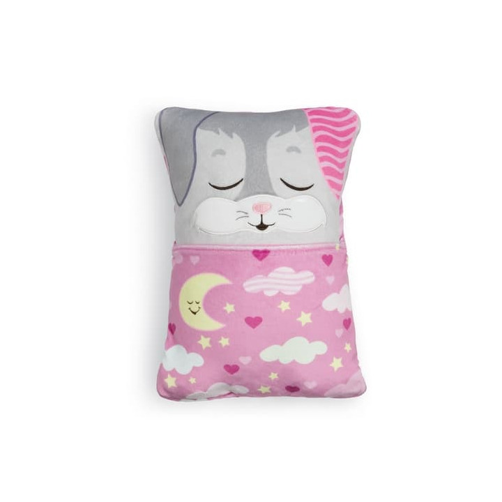 NICI Cosidoos plyš Zajíček oboustranný motiv 30x20cm