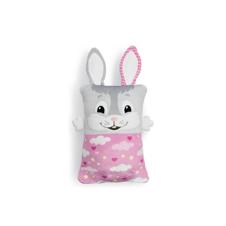 NICI Cosidoos plyš Zajíček oboustranný motiv 30x20cm