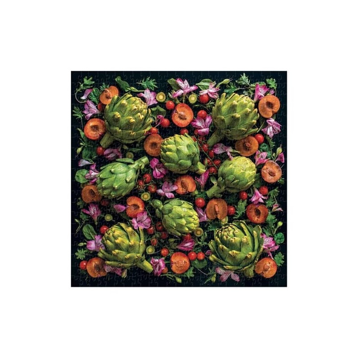 Galison Puzzle Artyčokové květy 500 dílků