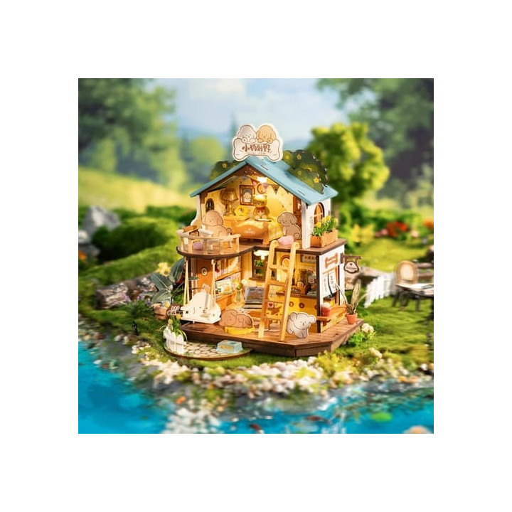 RoboTime Miniatura domečku Domeček pro štěňátka