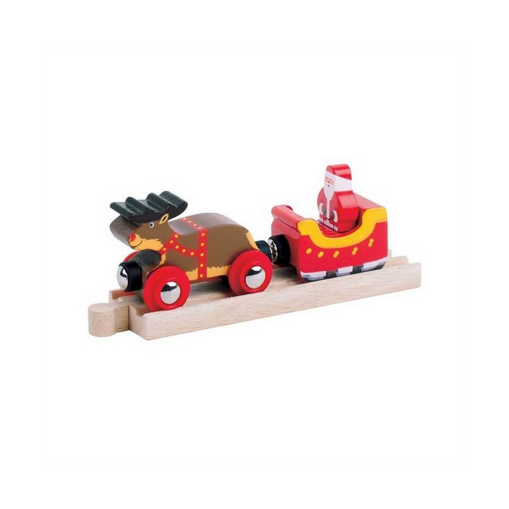 Bigjigs Rail Santovo spřežení + kolej