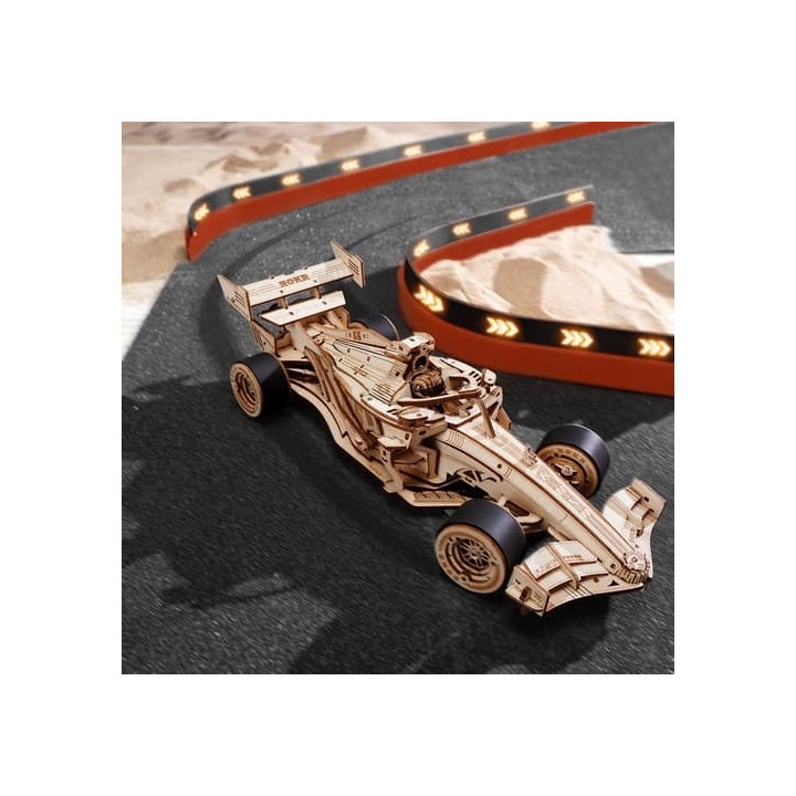 RoboTime 3D dřevěná skládačka Závodní auto