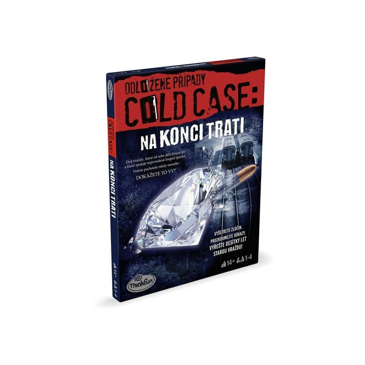 ThinkFun Odložené případy: Na konci trati