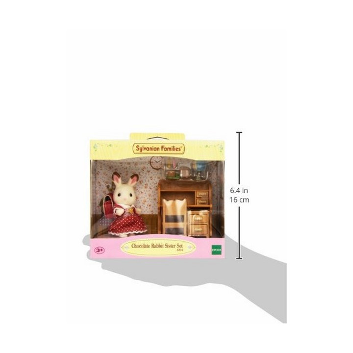 Sylvanian Families - Sestra u psacího stolu se židlí