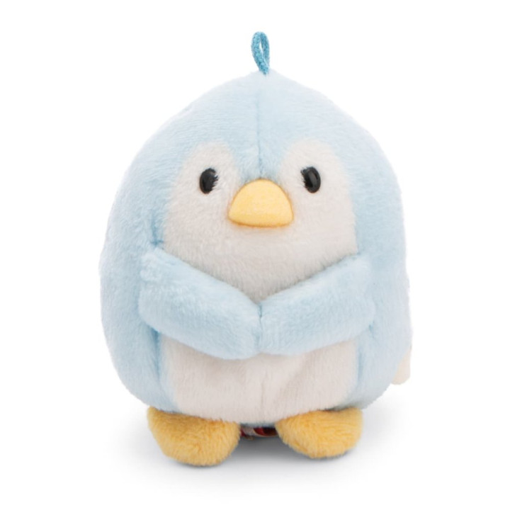 NICI plyš MyMochi Tučňák Waddle 8cm v kostýmu kočičky a kačenkou,set dárkové balení 8,5x6,5x10cm